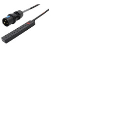 16A Plug to 4 Way 13A Extension Lead with Titanex Rubber Cable