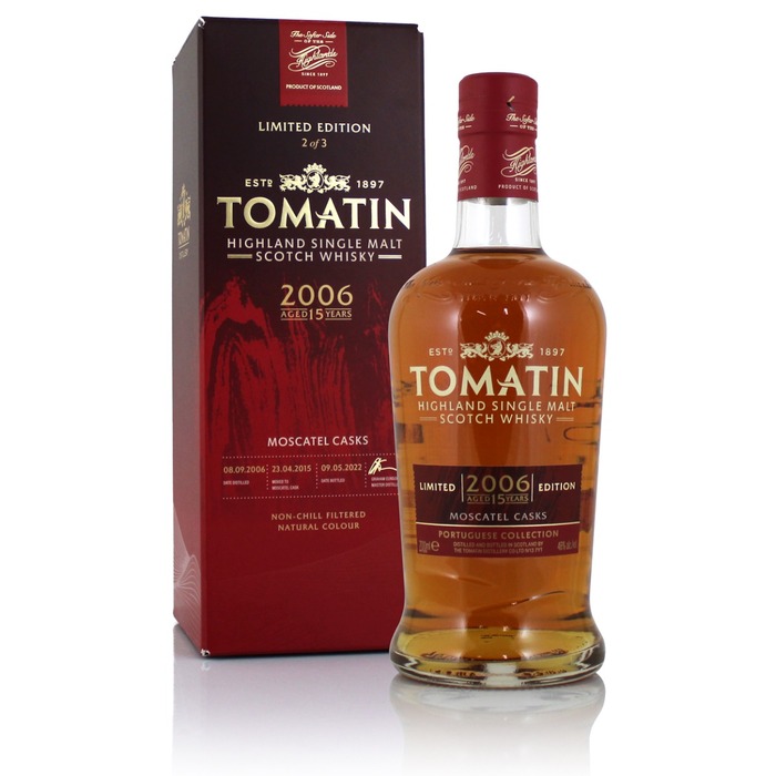 Tomatin 2006 15YO Moscatel Casks The Portuguese Collection