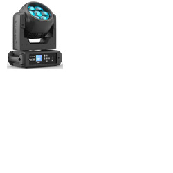 RGBW Moving Head Wash with Motorised Zoom - 7 x 40W LED's - Auto & DMX Control