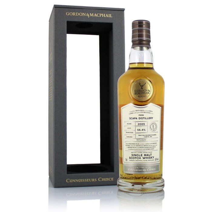 Scapa 2005 17 Year Old Connoisseurs Choice Cask #483