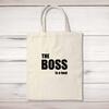 The Boss Is A . . . Swearing Tote Bag