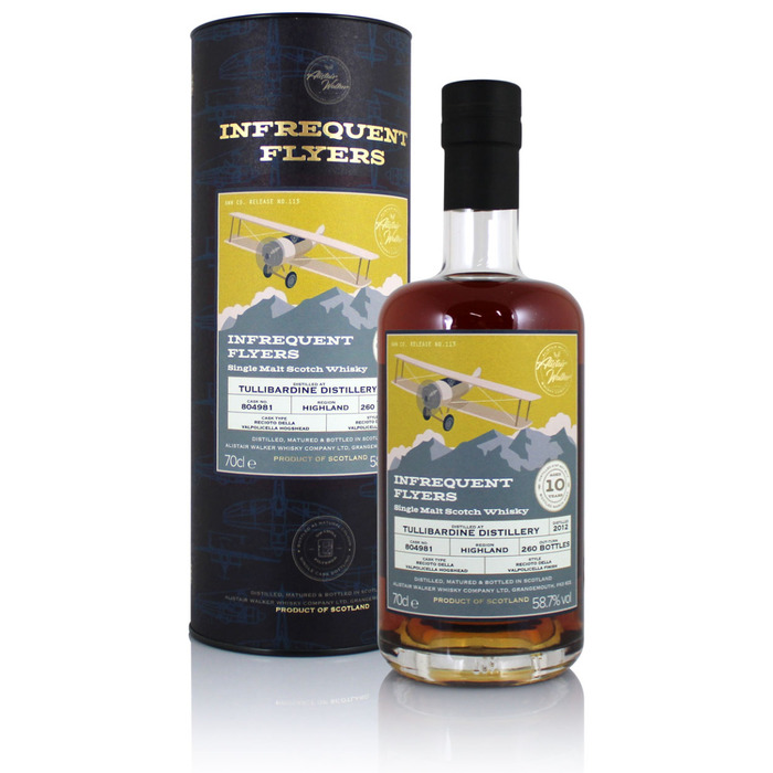 Tullibardine 2012 10 Year Old Infrequent Flyers Cask #804981