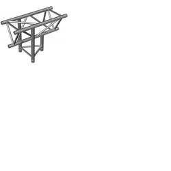 Contestage Trio290 Truss 3 Way Vertical T - Aluminium