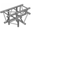 Contestage Trio290 Truss 3 Way Horizontal T + 1 Down - Aluminium