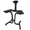 Half Human Adjustable Dumbbell Stand
