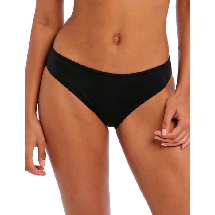 Freya Jewel Cove Bikini Brief - Plain Black - 2XL - 18