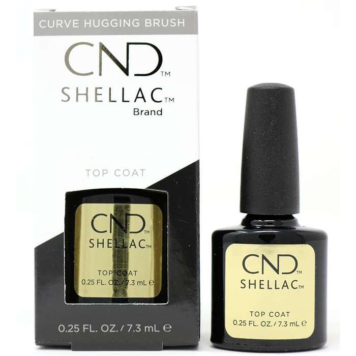CND Shellac Gel Polish Top Coat - 7. 3ml