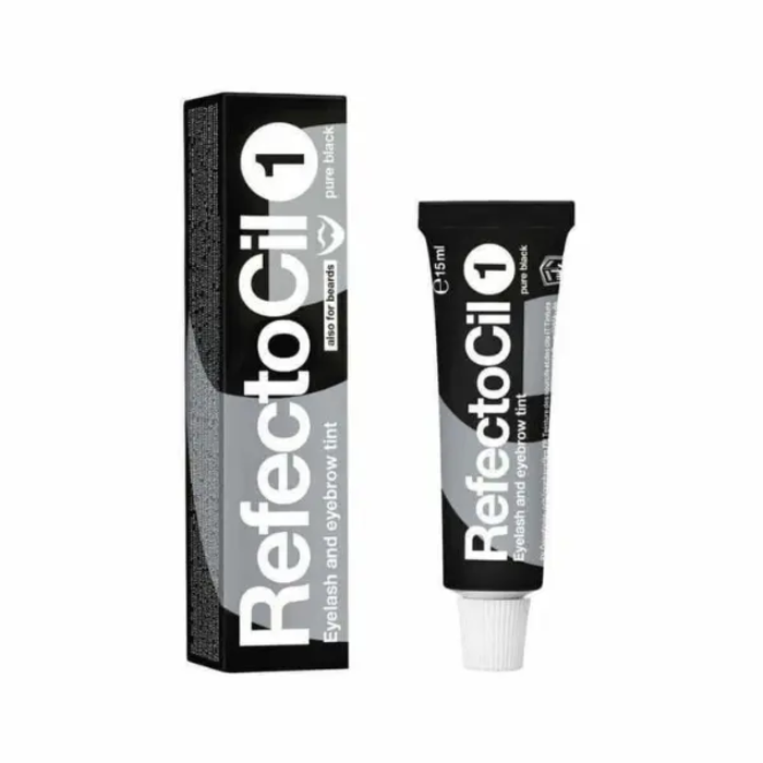 Refectocil Eyelash and Eyebrow Tinting 15ml - PURE BLACK 1