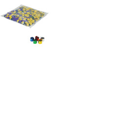 Loose Streamers for Confetti Machines- Multi-coloured Metallic 1kg