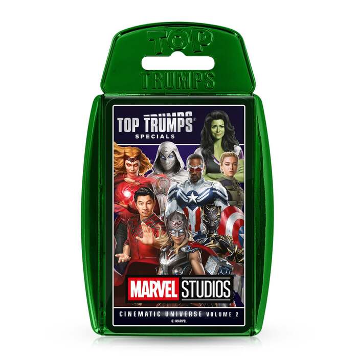 Marvel Cinematic Universe Vol 2 Top Trumps Card Game
