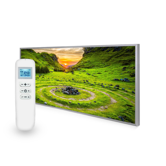 595x1195 Mysterious Cairn Image Nexus Wi-Fi Infrared Heating Panel 700W - Electric Wall Panel Heater