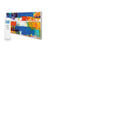 595x995 Abstract Paint Picture Nexus Wi-Fi Infrared Heating Panel 580W - Electric Wall Panel Heater