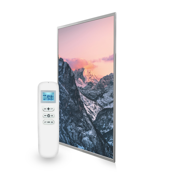 595x1195 Valley at Dusk Image Nexus Wi-Fi Infrared Heating Panel 700W - Electric Wall Panel Heater