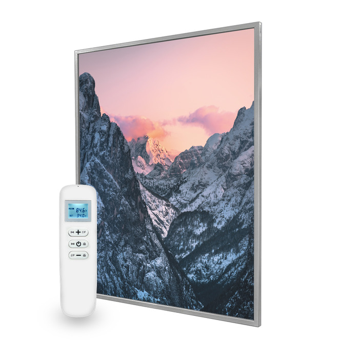 995x1195 Valley at Dusk Picture Nexus Wi-Fi Infrared Heating Panel 1200W - Electric Wall Panel Heater