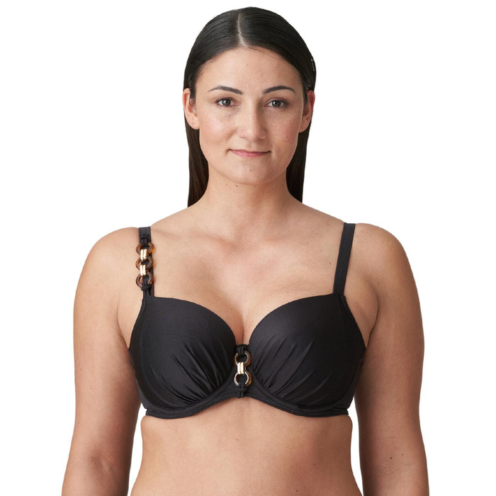Prima Donna Swim Barrani Padded Balcony Bikini Top - Roasted Coffee - 36G