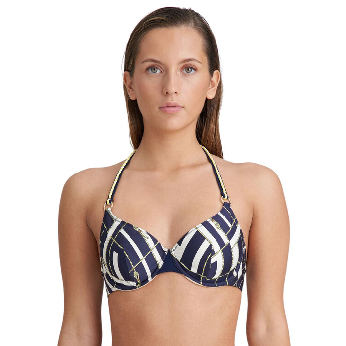 Marie Jo Saranji Full Cup Bikini Top - Majestic Blue - 32D