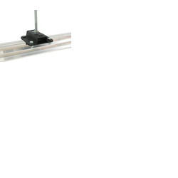 Doughty Studio Rail 60 Ceiling Bracket - 25mm Without Rail Clamps