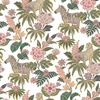 Into The Wild Into the Wild Wallpaper Green and Pink Galerie 18522
