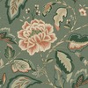 Maya Trail Vinyl Wallpaper Green Belgravia Decor 1721