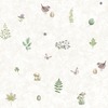 Just Kitchens Meadow Spot Wallpaper Beige Green Lilac Galerie G45442