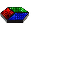 Hexagon 3D LED Effect Light with RGB LEDs DMX & Standalone Modes