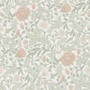 Bilbury Heavyweight Vinyl Wallpaper Sage/Coral Holden Opus 36301