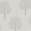 Ornella Trees Heavyweight Vinyl Wallpaper Grey Holden Opus 35253