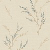 Carmella Floral Textured Heavyweight Vinyl Wallpaper Blue Belgravia 7156