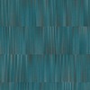 Martinique Linear Textured Vinyl Wallpaper Teal Erismann 10398-19
