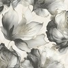Elysian Floral Wallpaper Black/Gold Muriva 212502