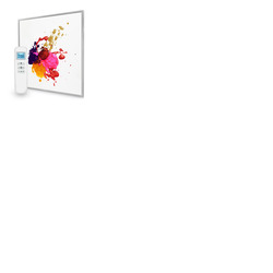 595x595 Flying Paint Picture Nexus Wi-Fi Infrared Heating Panel 350W - Electric Wall Panel Heater