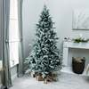 Chatsworth Artificial Frosted PE/PVC Christmas Tree 6FT, 7FT, 7ft (2. 1m)