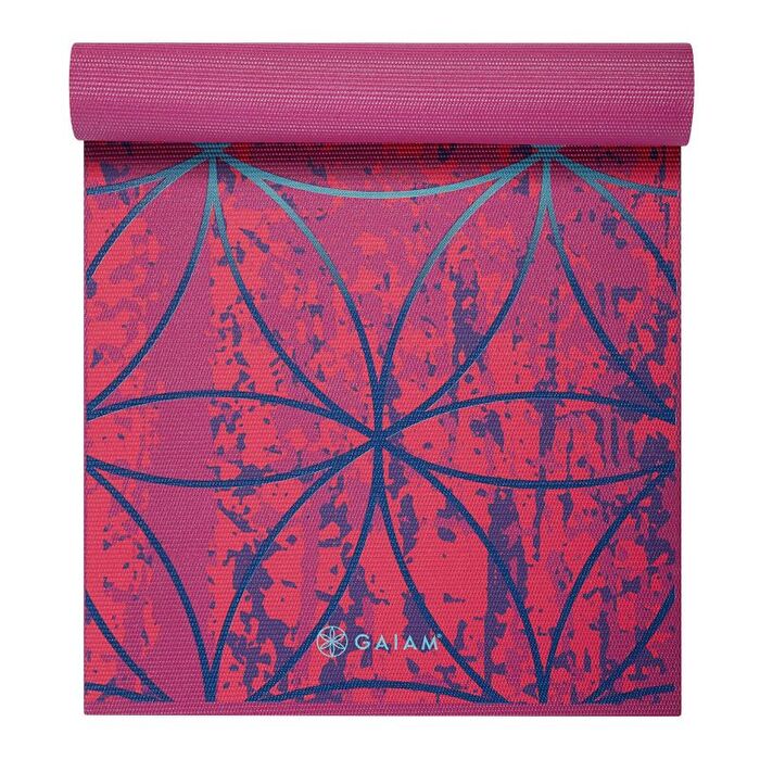 Gaiam Radience 6 MM Yoga Mat - Pink