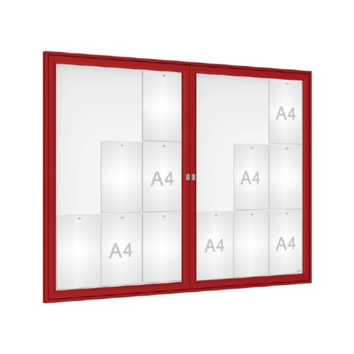 Tradition Double Door Outdoor Noticeboard