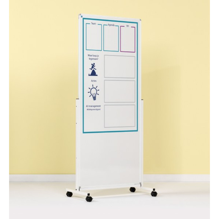 Mobile Custom Printed Whiteboard