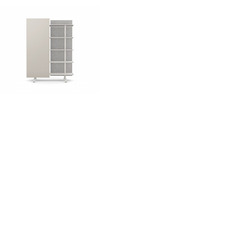A08 Mobile Shelving Unit with Glass Writing Board