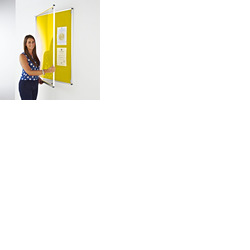 Coloured Frame Tamperproof Noticeboard