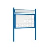 Premium Post Mounted Outdoor Noticeboard