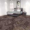 Job Lot - 12 Packs/26. 76sqm of Lusso Portofino Herringbone Port Oak Glue Down LVT Vinyl Flooring