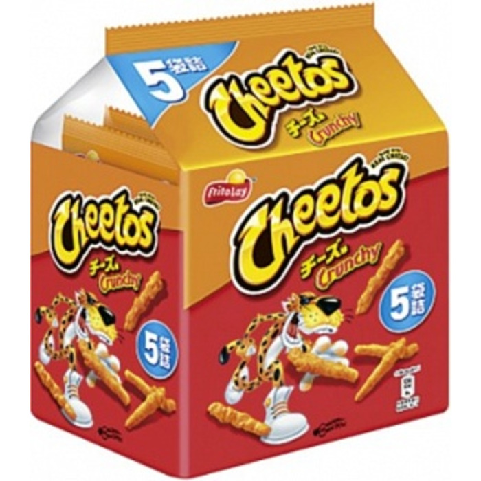 Cheetos Crunchy Cheese 5 Pack 120g *Japan*