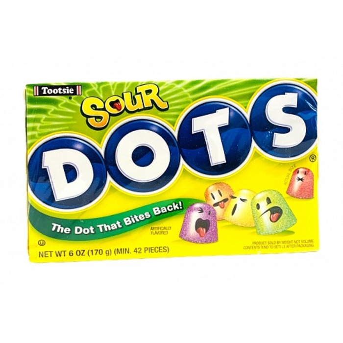 Tootsie Dots Sour Theatre Box 170g *USA*