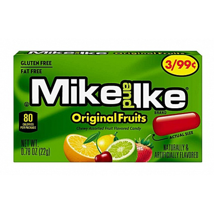 Mike & Ike Berry Original Fruits Changemaker 22g *USA*