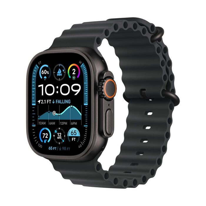 Apple Watch Ultra 2 Cellular 49mm Black Titanium Black Ocean Band MX4P3QA/A