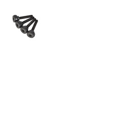 4x Adjustable Cabinet Feet for Cobra Case Metal Racks - Pack of 4