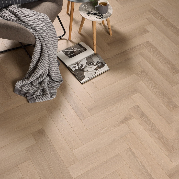 Lusso Siena Esbjerg Herringbone Laminate Flooring 12mm