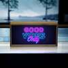 Light Box Home Good Vibes Only