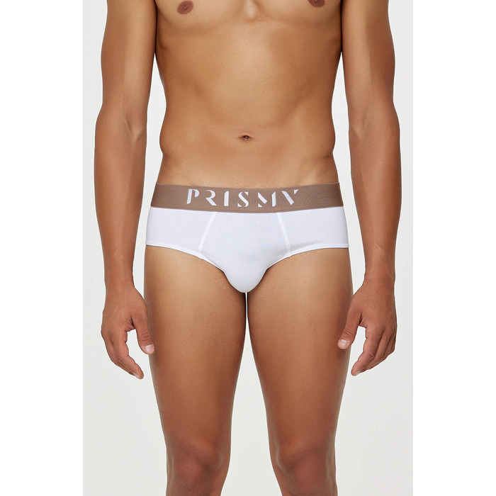 Prisma Core White Classic Brief