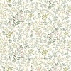 Leafy Trail Vinyl Wallpaper Sage Green / Pink Grandeco A78801