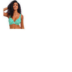 Freya Fiji Falls High Apex Bikini Top