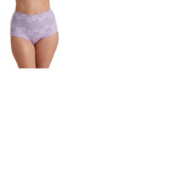 Miss Mary Of Sweden Jacquard & Lace Deep Brief